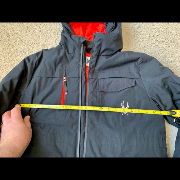 Boys L SPYDER Summit Hard Shell Ski Winter Jacket - READ DESCRIPTION - Picture 6 of 6